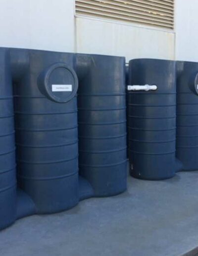 Modular Recycle System Wash Bays